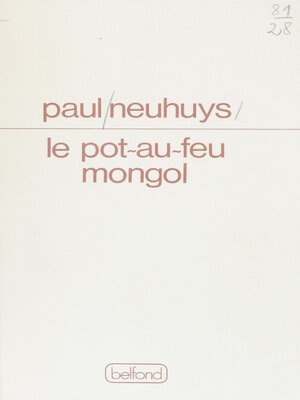 cover image of Le Pot-au-feu mongol